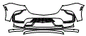Bumper Kit pattern for the 2022 Buick Enclave