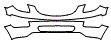 Lower Bumper and Upper Bumper Kit pattern for the 2008 Buick Enclave