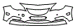 Bumper Kit pattern for the 2016 Buick Cascada
