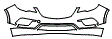 Bumper Kit pattern for the 2017 Buick Envision