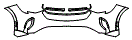 Bumper Kit pattern for the 2021 Buick Envision