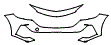 Bumper Kit pattern for the 2021 Buick Encore GX