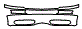 Bumper Kit pattern for the 2004 Oldsmobile Bravada