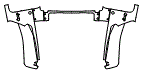 Fender and Fender Flare Kit pattern for the 2026 Jeep Wrangler