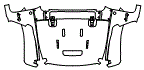 Full Hood and Fender Kit pattern for the 2026 Jeep Wrangler