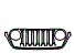 Grille Kit pattern for the 2026 Jeep Wrangler