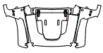 Full Hood and Fender Kit pattern for the 2026 Jeep Wrangler