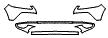 Bumper Kit pattern for the 2014 Jeep Cherokee