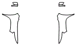 Full Fender and Mirror Kit pattern for the 2014 Jeep Cherokee
