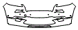 Bumper Kit pattern for the 2014 Jeep Cherokee