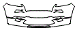 Bumper Kit pattern for the 2014 Jeep Cherokee
