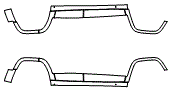 Rocker Panel Kit pattern for the 2014 Jeep Cherokee