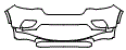Bumper Kit pattern for the 2019 Jeep Cherokee