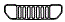 Grille Kit pattern for the 2012 Jeep Liberty