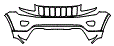 Bumper Kit pattern for the 2014 Jeep Grand Cherokee