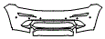 Bumper Kit pattern for the 2014 Jeep Grand Cherokee