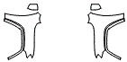 Full Fender and Mirror Kit pattern for the 2014 Jeep Grand Cherokee