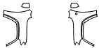 Full Fender and Mirror Kit pattern for the 2014 Jeep Grand Cherokee