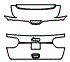 Hatch Kit pattern for the 2022 Jeep Grand Cherokee WK (Previous Generation)