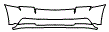 Lower Bumper and Upper Bumper Kit pattern for the 2006 Jeep Grand Cherokee