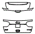 Hatch Kit pattern for the 2022 Jeep Grand Cherokee WK (Previous Generation)