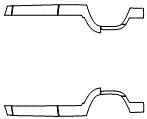 Rocker Panel Kit pattern for the 2013 Jeep Grand Cherokee