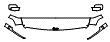 Hood, Fender and Mirror Kit pattern for the 2010 Jeep Commander