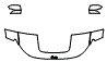 Hood, Fender and Mirror Kit pattern for the 2019 Jeep Compass