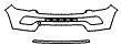 Bumper Kit pattern for the 2026 Jeep Compass