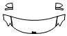 Hood, Fender and Mirror Kit pattern for the 2013 Jeep Compass