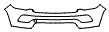 Bumper Kit pattern for the 2026 Jeep Compass