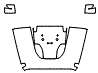 Full Hood and Mirror Kit pattern for the 2018 Jeep Wrangler Unlimited JK