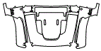 Full Hood and Fender Kit pattern for the 2026 Jeep Gladiator