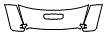 Hood and Fender Kit pattern for the 2026 Jeep Gladiator