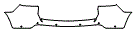 Rear Bumper Kit pattern for the 2026 Jeep Grand Cherokee L