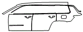 Door and Rear Fender Kit pattern for the 2026 Jeep Grand Cherokee L