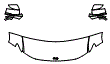 Hood, Fender and Mirror Kit pattern for the 2025 Jeep Grand Cherokee 4xe
