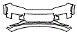 Bumper Kit pattern for the 2021 Jeep Grand Cherokee L