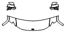 Hood, Fender and Mirror Kit pattern for the 2025 Jeep Grand Cherokee 4xe