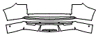 Rear Bumper Kit pattern for the 2025 Jeep Wagoneer