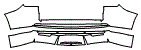 Rear Bumper Kit pattern for the 2025 Jeep Wagoneer