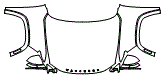 Full Hood, Fender and Mirror Kit pattern for the 2025 Jeep Wagoneer