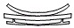 Bumper Kit pattern for the 2000 Lexus ES 300