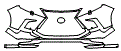 Bumper Kit pattern for the 2020 Lexus LX