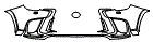 Bumper Kit pattern for the 2026 Lexus LX