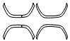Fender Flare Kit pattern for the 2026 Lexus LX