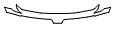 Upper Bumper Kit pattern for the 2007 Lexus LX 470