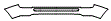 Lower Bumper Kit pattern for the 2007 Lexus LX 470