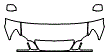 Hood, Fender, Mirror and Grille Kit pattern for the 2007 Lexus LX 470
