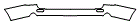 Rear Bumper Kit pattern for the 2007 Lexus LX 470